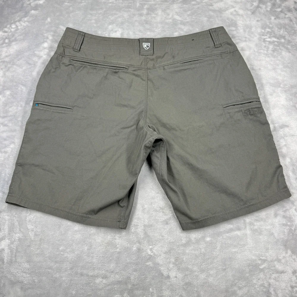 KUHL Resistor Lite Chino Shorts Mens 36 Green 10.5